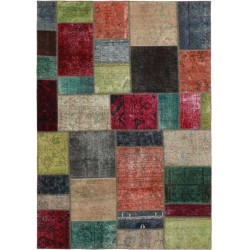 tappeto persia vintage patchwork cm 167x236 