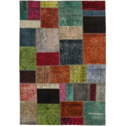 tappeto persia vintage patchwork cm 169x240 