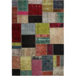 tappeto persia vintage patchwork cm 167x236 