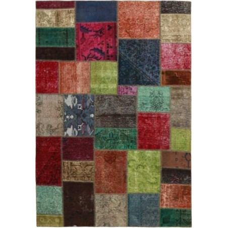 tappeto persia vintage patchwork cm 170x240 