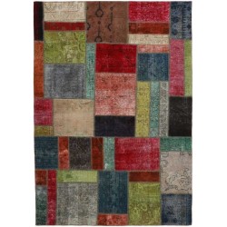 tappeto persia vintage patchwork cm 173x238 