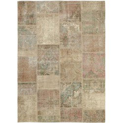 tappeto persia vintage patchwork cm 168x238 