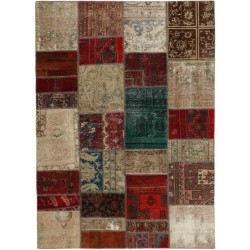 tappeto persia vintage patchwork cm 170x235 