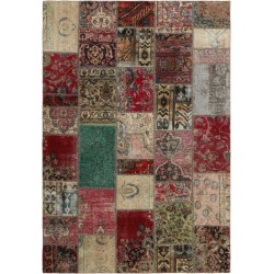 tappeto persia vintage patchwork cm 165x236 