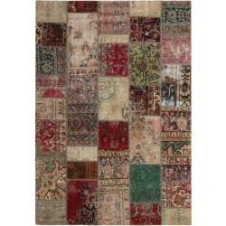 tappeto persia vintage patchwork cm 165x237 