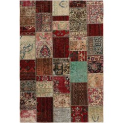 tappeto persia vintage patchwork cm 163x237 