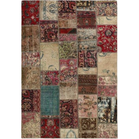 tappeto persia vintage patchwork cm 165x238 