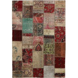 tappeto persia vintage patchwork cm 166x237 