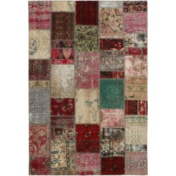 tappeto persia vintage patchwork cm 163x237 