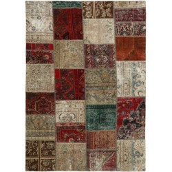 tappeto persia vintage patchwork cm 165x236 