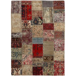 tappeto persia vintage patchwork cm 165x237 