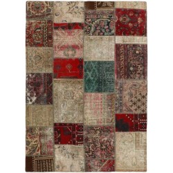 tappeto persia vintage patchwork cm 167x238 