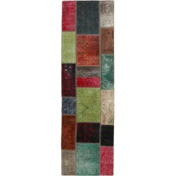 tappeto persia vintage patchwork cm 73x252 
