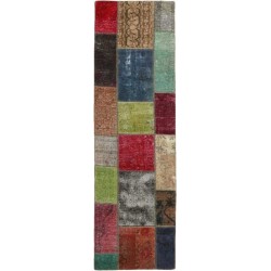 tappeto persia vintage patchwork cm 73x250 