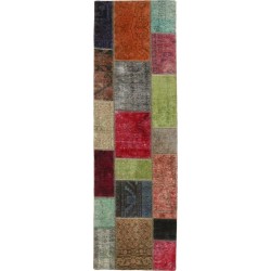 tappeto persia vintage patchwork cm 73x255 