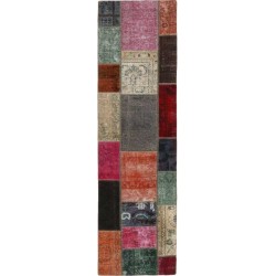 tappeto persia vintage patchwork cm 71x257 