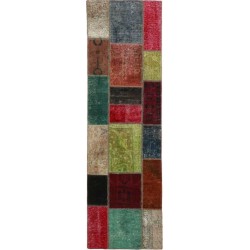 tappeto persia vintage patchwork cm 73x253 