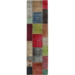 tappeto persia vintage patchwork cm 72x251 