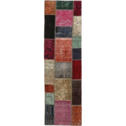 tappeto persia vintage patchwork cm 70x254 