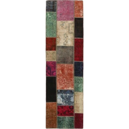 tappeto persia vintage patchwork cm 71x250 