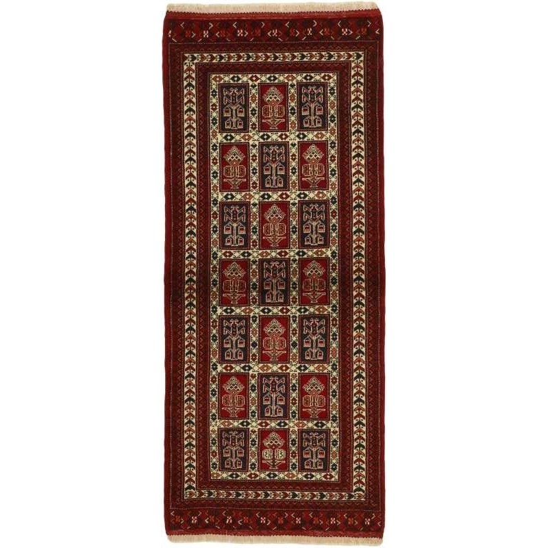 tappeto persia torkaman fine cm 88x200 