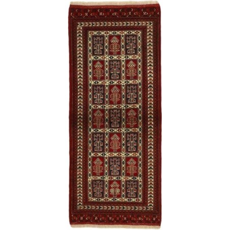 tappeto persia torkaman fine cm 88x200 