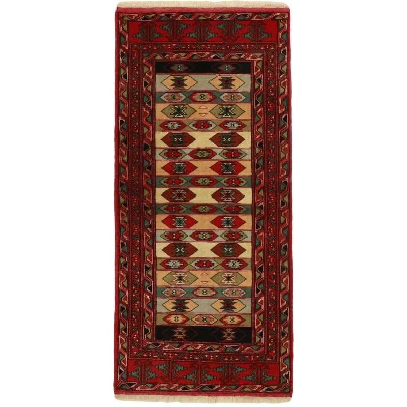 tappeto persia torkaman fine cm 87x188 