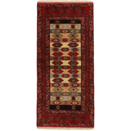 tappeto persia torkaman fine cm 87x188 
