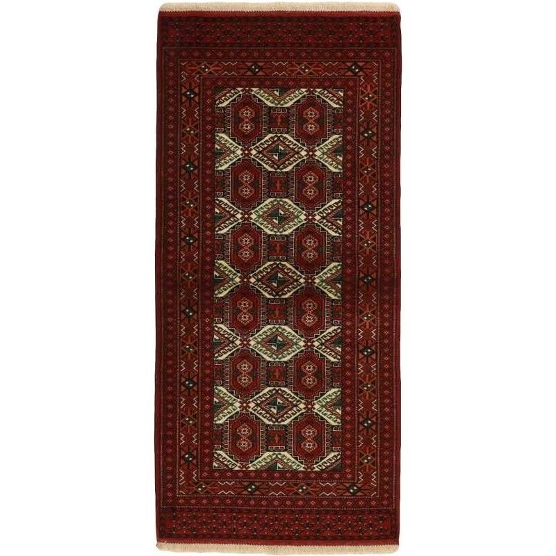 tappeto persia torkaman fine cm 91x192 
