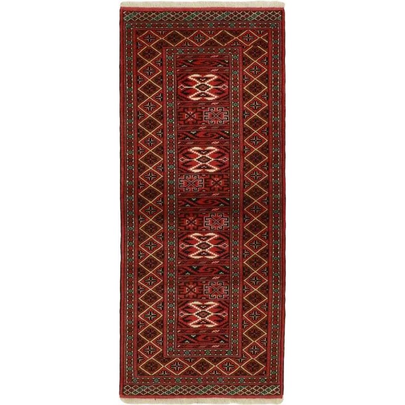 tappeto persia torkaman fine cm 87x207 