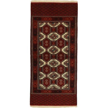 tappeto persia torkaman fine cm 84x187 
