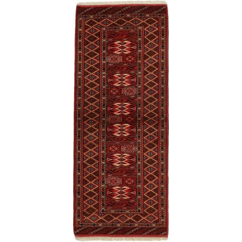 tappeto persia torkaman fine cm 87x207 