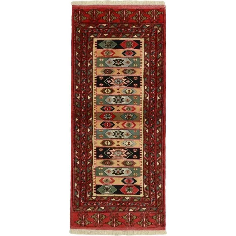 tappeto persia torkaman fine cm 85x197 