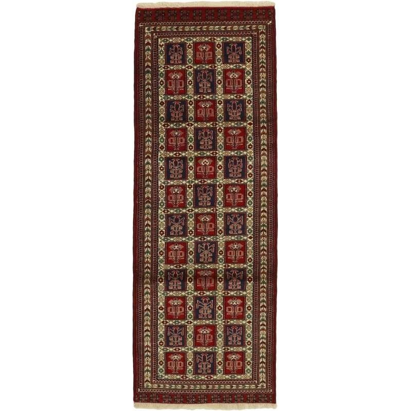 tappeto persia torkaman fine cm 87x274 