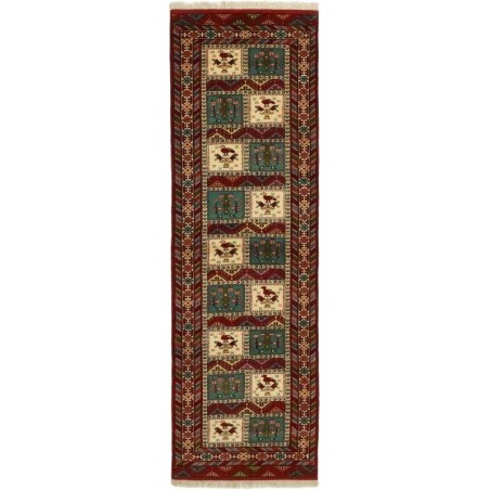 tappeto persia torkaman fine cm 85x284 