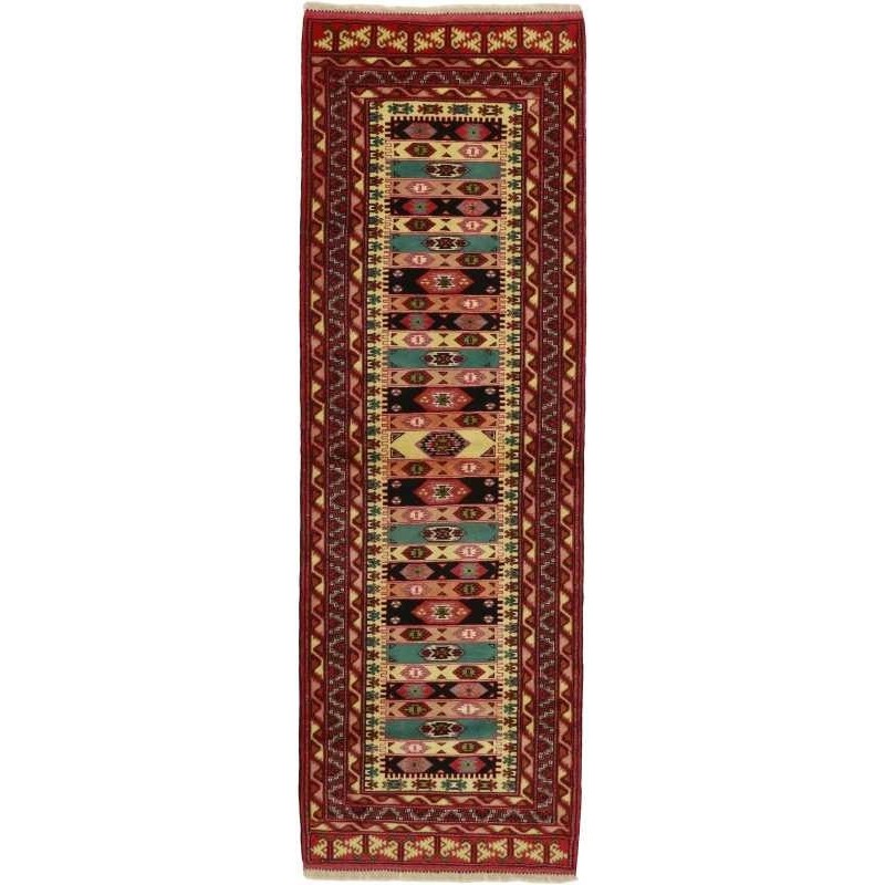 tappeto persia torkaman fine cm 90x287 