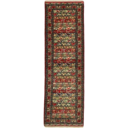 tappeto persia torkaman fine cm 90x287 