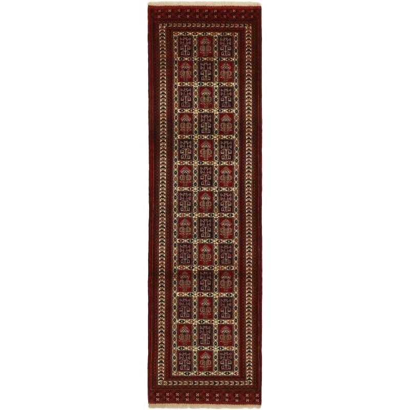 tappeto persia torkaman fine cm 85x294 