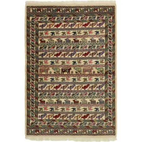 tappeto persia torkaman fine cm 106x152 