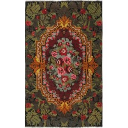 tappeto moldavia rose kelim old cm 173x272 