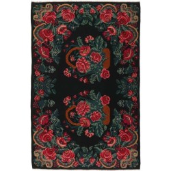 tappeto moldavia rose kelim old cm 191x292 