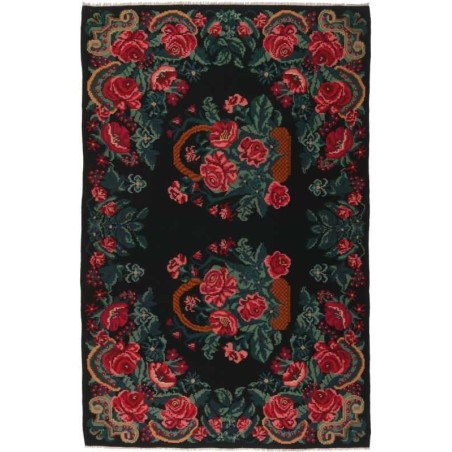 tappeto moldavia rose kelim old cm 191x292 