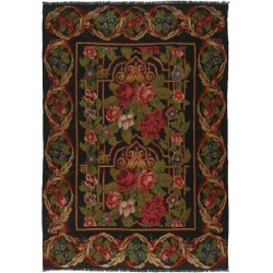 tappeto moldavia rose kelim old cm 188x265 