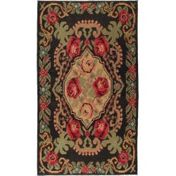 tappeto moldavia rose kelim old cm 177x296 
