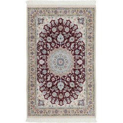 tappeto persia nain fine con seta cm 115x182 