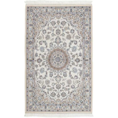 tappeto persia nain fine con seta cm 115x182 