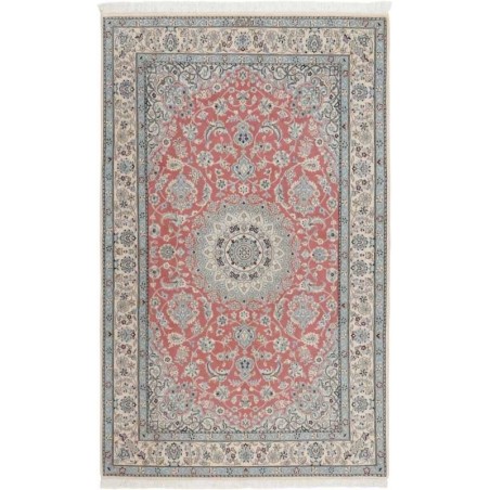 tappeto persia nain fine con seta cm 153x240 