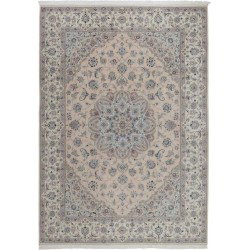 tappeto persia nain fine con seta cm 253x350 