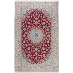 tappeto persia nain fine con seta cm 200x317 