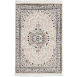 tappeto persia nain fine con seta cm 104x150 